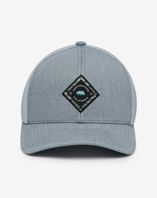 June Lake Loop 2.0 Snapback Hat Heather Grey | Travis Mathew