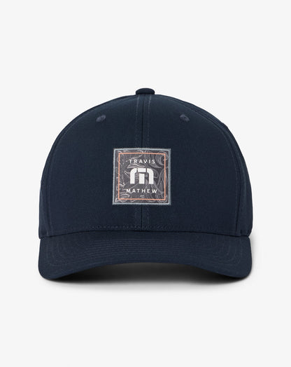 Final Boarding Snapback Hat Navy | Travis Mathew