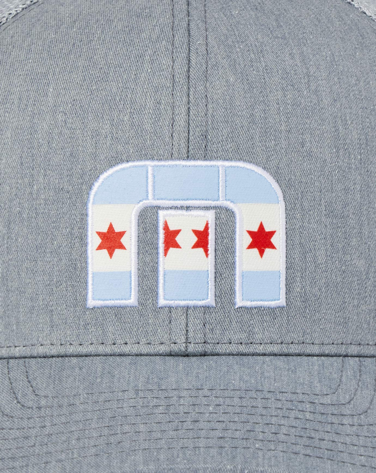 Michigan Ave 2.0 Snapback Hat Heather Grey | Travis Mathew