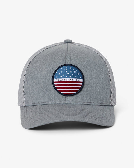 Sunborn Snapback Hat Heather Grey | Travis Mathew