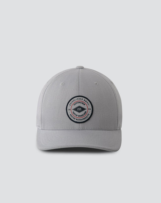 Back Bay Snapback Hat Heather Quiet Shade | Travis Mathew