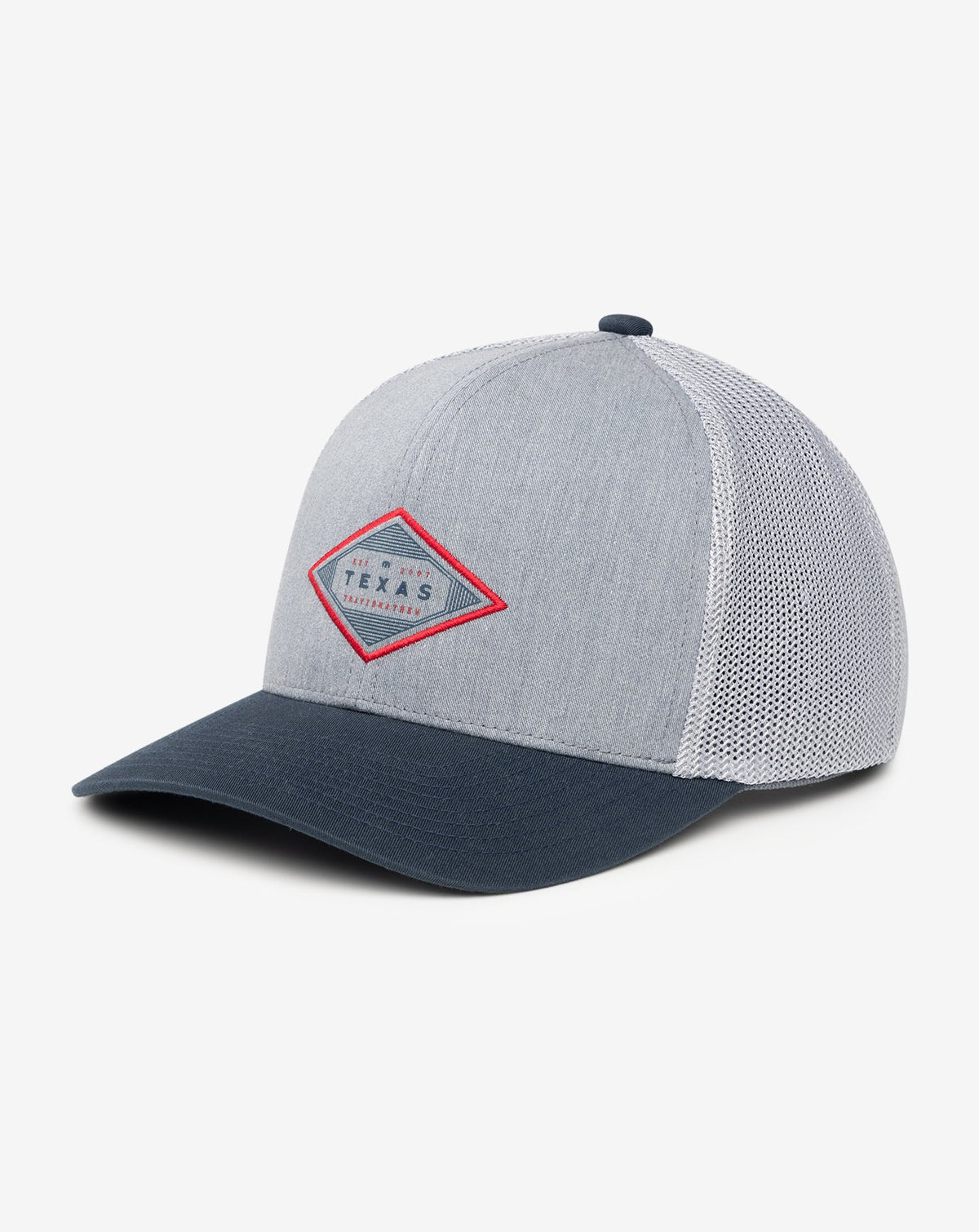 Bellville Tx Snapback Hat Heather Grey | Travis Mathew