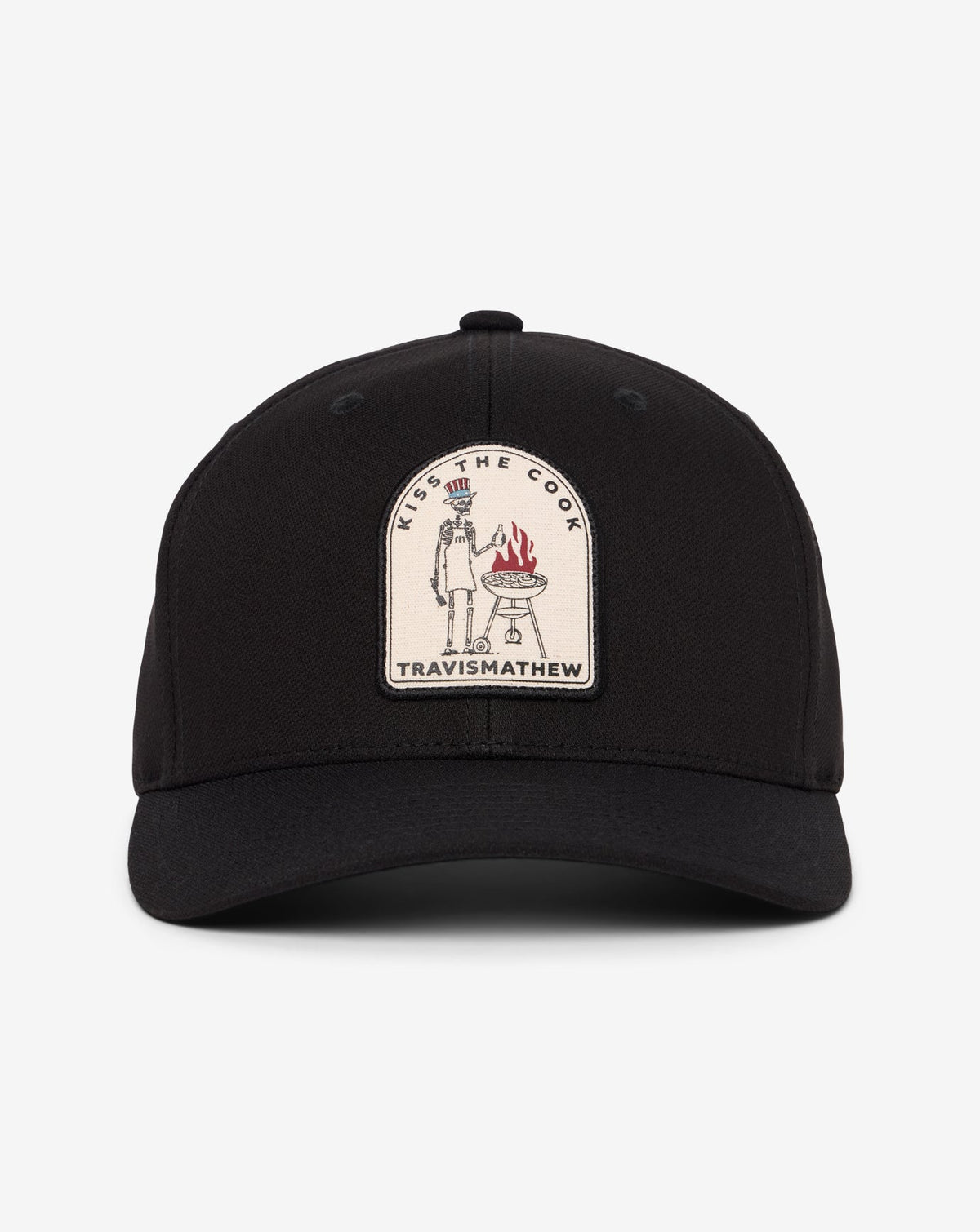 Bonfire Nights Snapback Hat Black | Travis Mathew
