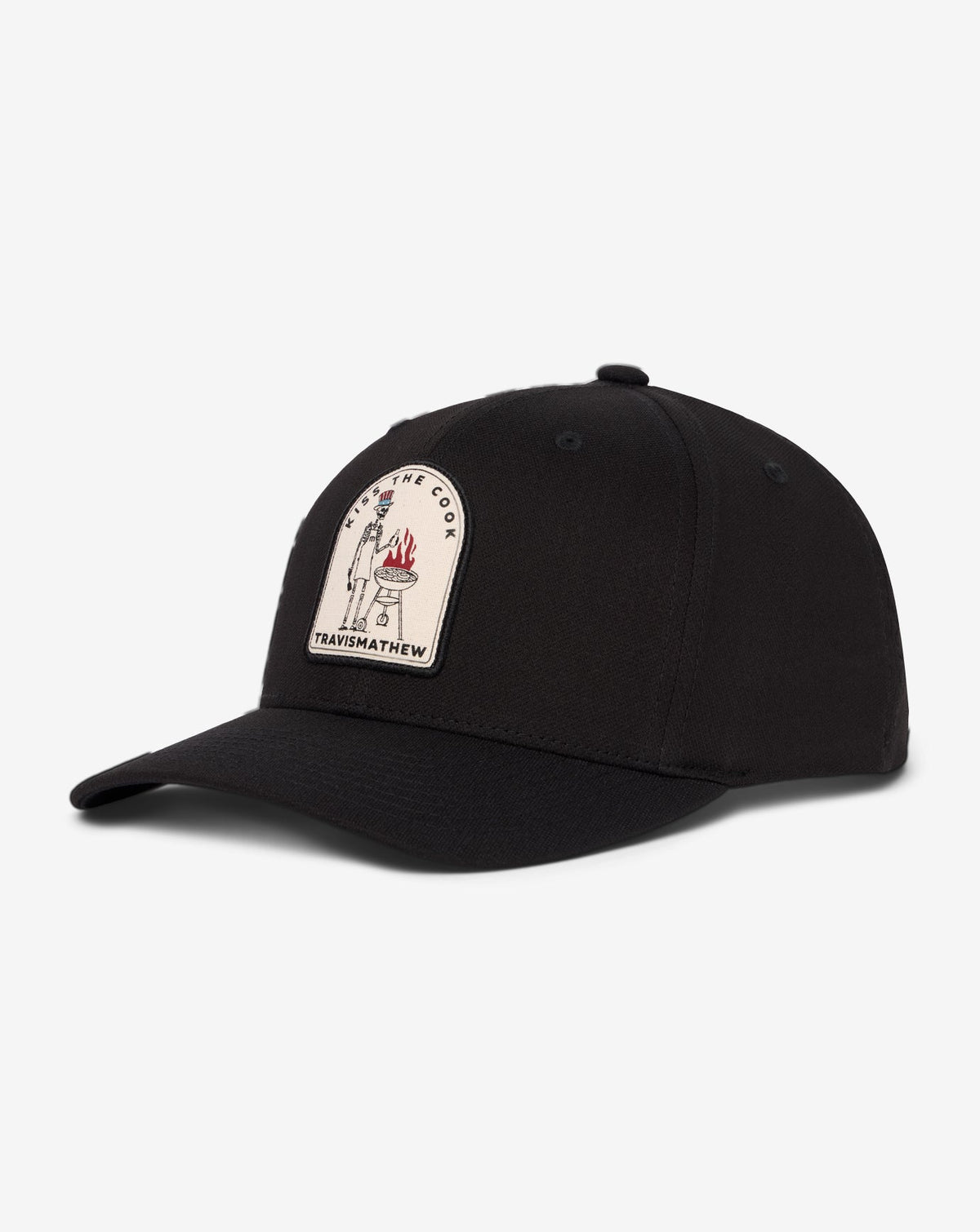 Bonfire Nights Snapback Hat Black | Travis Mathew