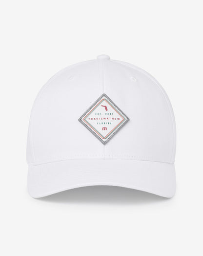 Loan Shark Snapback Hat White | Travis Mathew