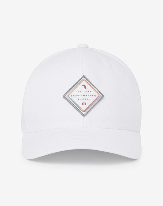 Loan Shark Snapback Hat White | Travis Mathew