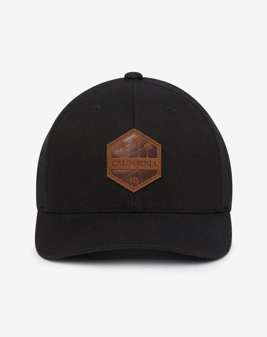 Kirby Cove 2.0 Snapback Hat Black | Travis Mathew
