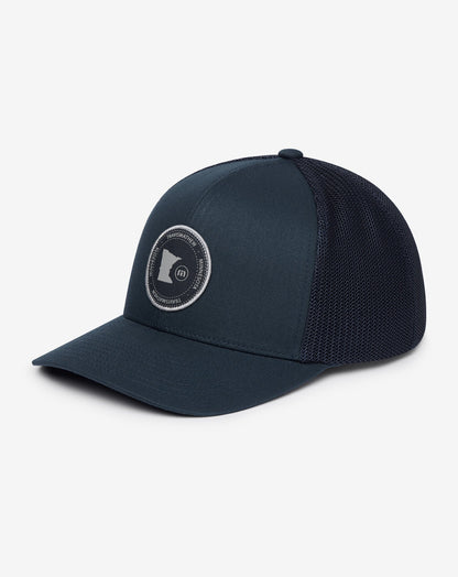 Oh For Sure 2.0 Snapback Hat Navy | Travis Mathew