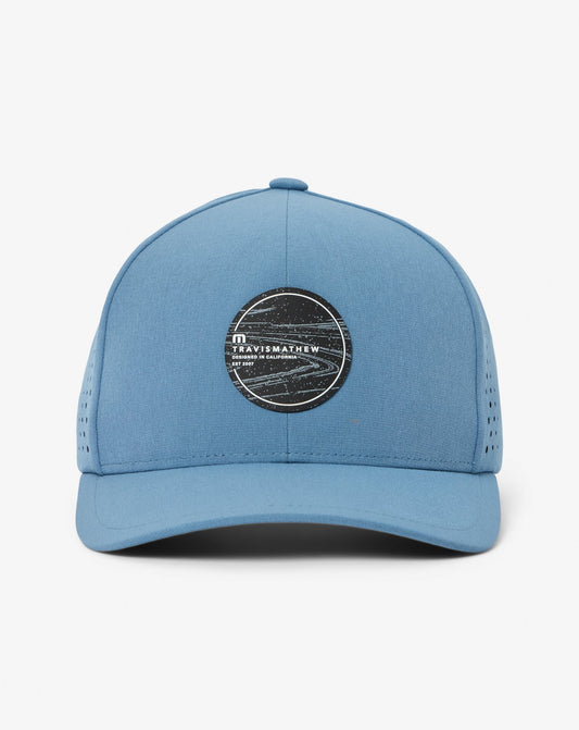 Long Journey Snapback Hat Captains Blue | Travis Mathew