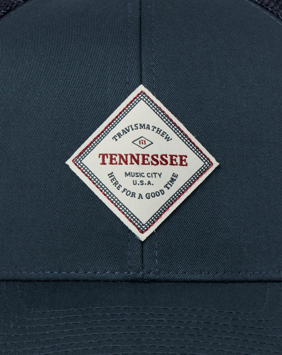 All Up In My Grill 2.0 Snapback Hat Navy | Travis Mathew