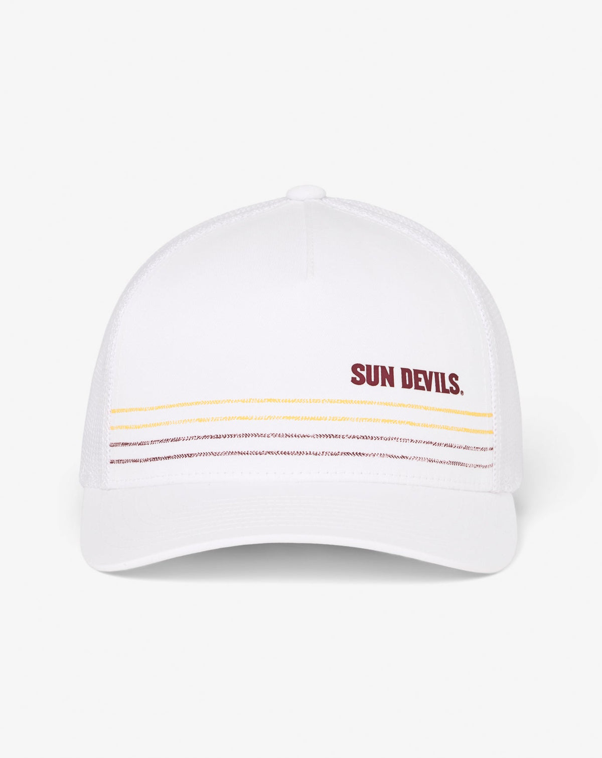 ASU Drum Major Snapback Hat White | Travis Mathew