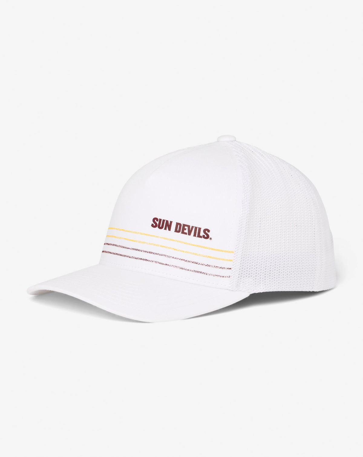 ASU Drum Major Snapback Hat White | Travis Mathew