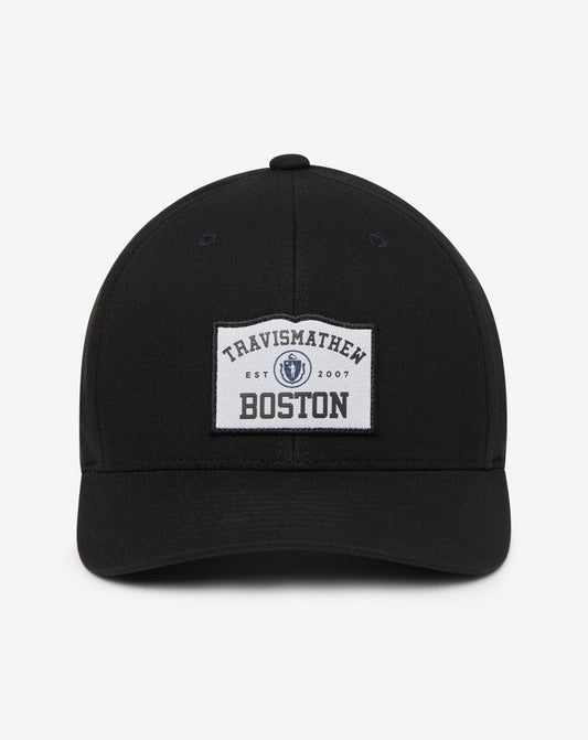 Boylston 2.0 Snapback Hat Black | Travis Mathew