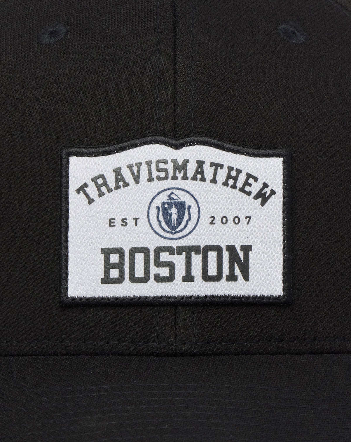 Boylston 2.0 Snapback Hat Black | Travis Mathew