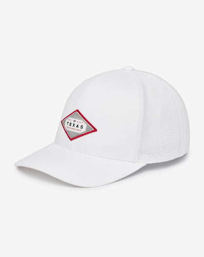 Bellville Tx 2.0 Snapback Hat White | Travis Mathew