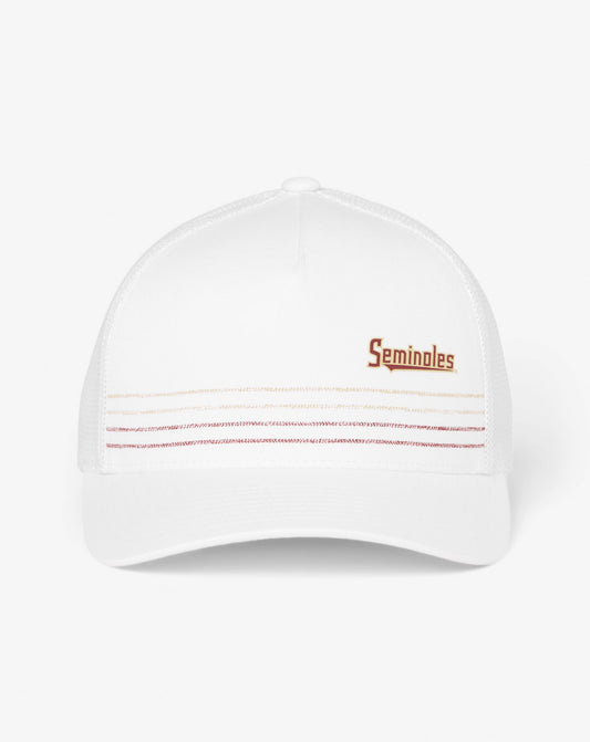 FSU Drum Major Snapback Hat White | Travis Mathew