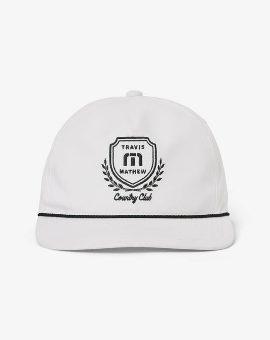 Local Favorite Snapback Hat White | Travis Mathew
