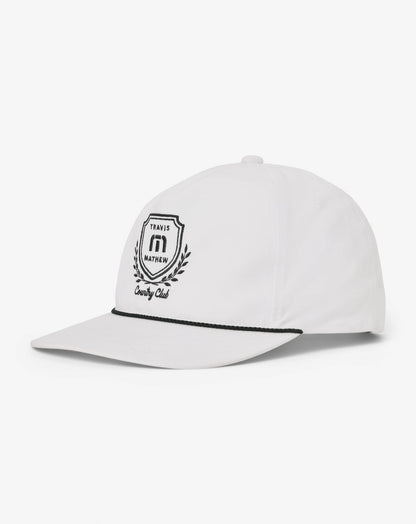 Local Favorite Snapback Hat White | Travis Mathew