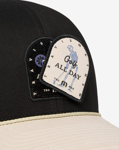 Beer Break Snapback Hat Black | Travis Mathew