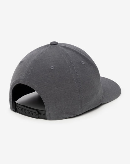 Myths And Legends Snapback Hat Heather Grey Pinstripe | Travis Mathew