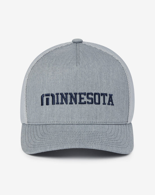 Nice 2.0 Snapback Hat Heather Grey | Travis Mathew