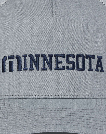 Nice 2.0 Snapback Hat Heather Grey | Travis Mathew