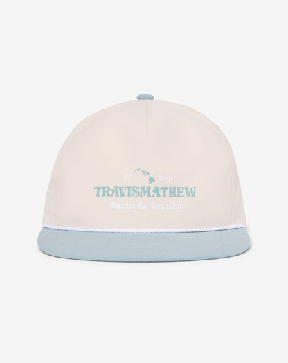 Helm Hopper Snapback Hat Moonbeam | Travis Mathew