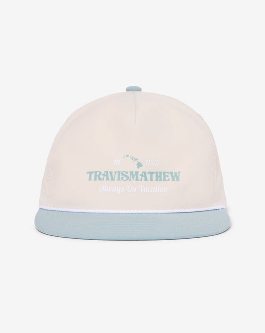 Helm Hopper Snapback Hat Moonbeam | Travis Mathew