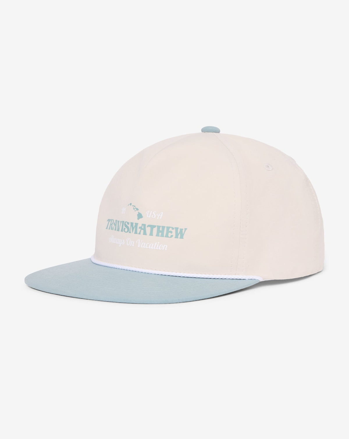 Helm Hopper Snapback Hat Moonbeam | Travis Mathew