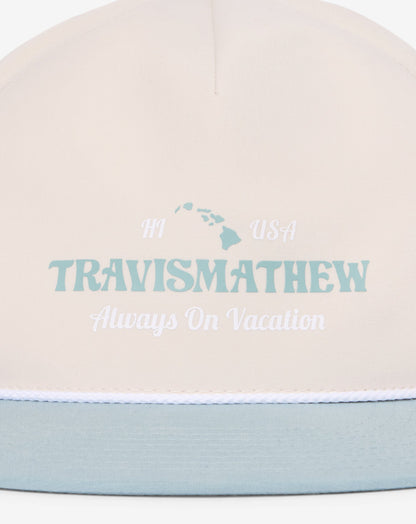 Helm Hopper Snapback Hat Moonbeam | Travis Mathew