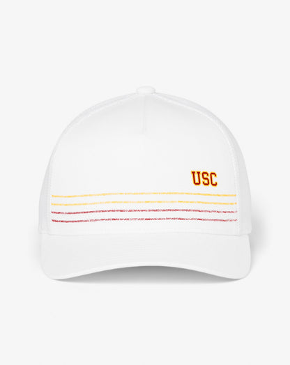 USC Drum Major Snapback Hat White | Travis Mathew