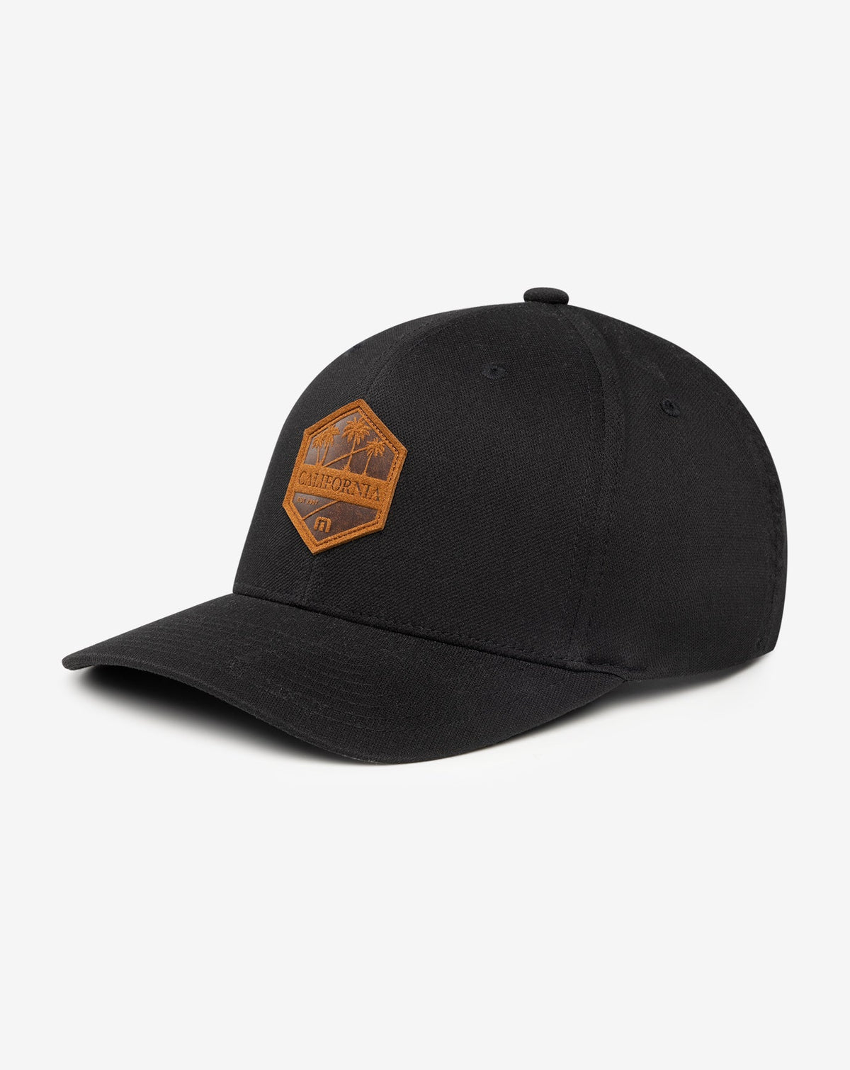 Kirby Cove Snapback Hat Black | Travis Mathew