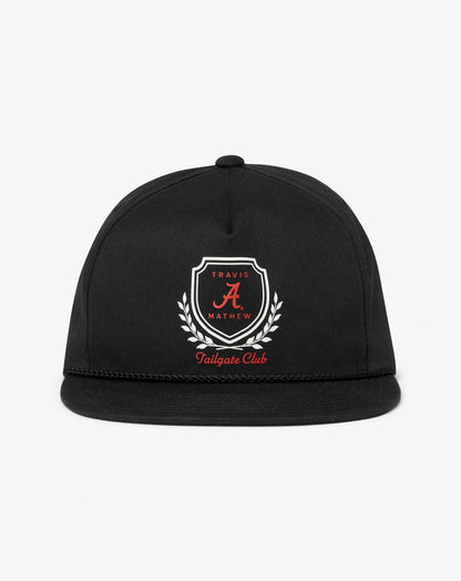 Alabama Stadium Snapback Hat Black | Travis Mathew