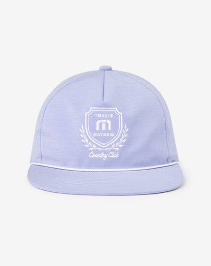 Local Favorite Snapback Hat Heather Violet Storm | Travis Mathew