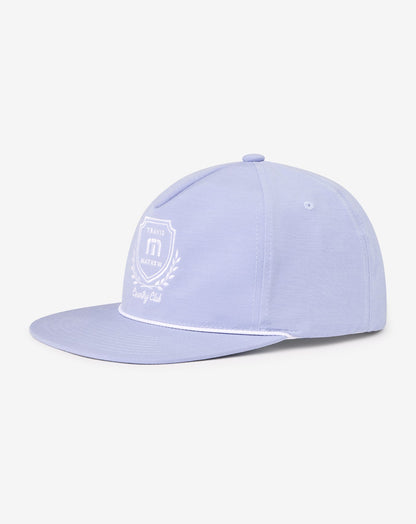 Local Favorite Snapback Hat Heather Violet Storm | Travis Mathew