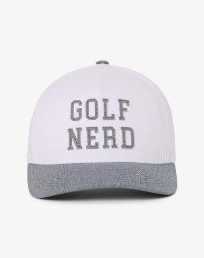 On Course Snapback Hat White | Travis Mathew
