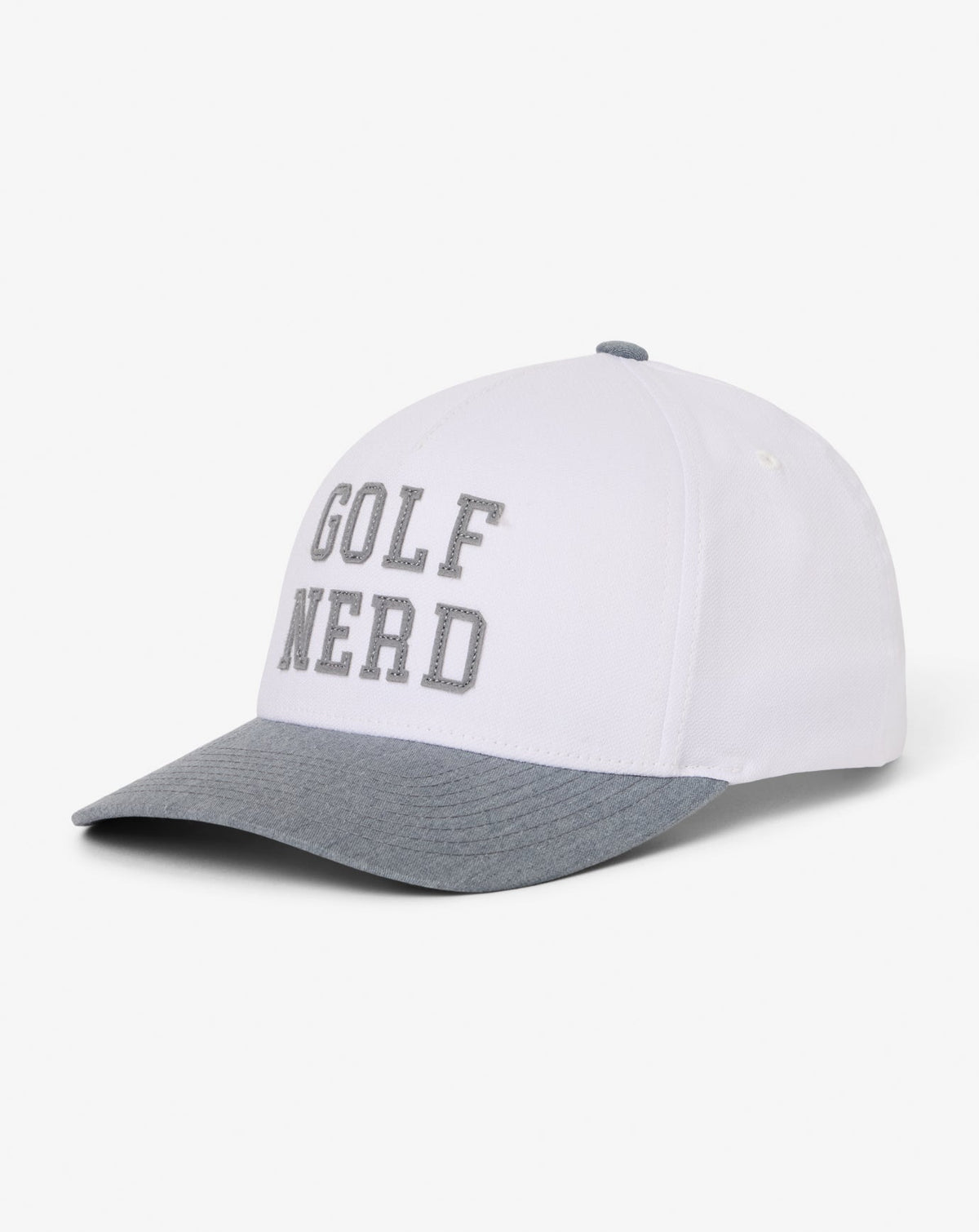 On Course Snapback Hat White | Travis Mathew