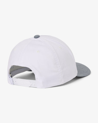 On Course Snapback Hat White | Travis Mathew