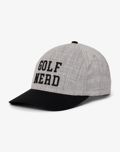 On Course Snapback Hat Heather Grey | Travis Mathew