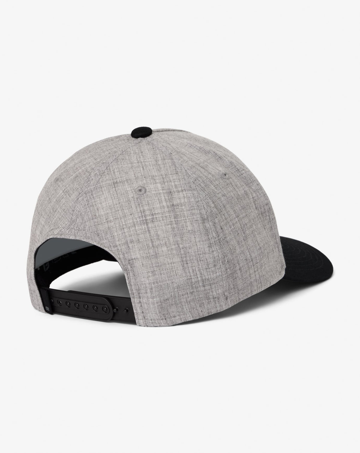 On Course Snapback Hat Heather Grey | Travis Mathew