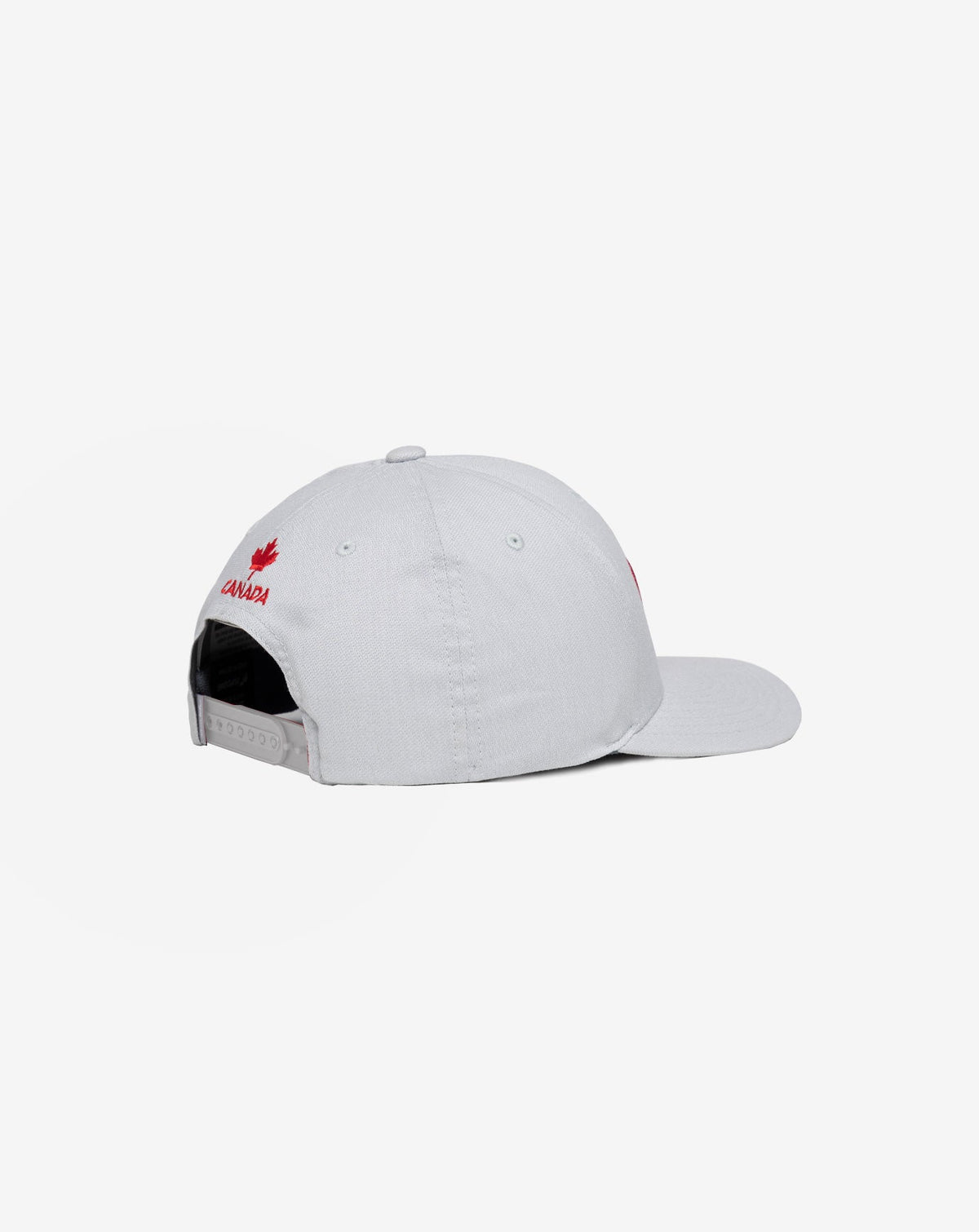 Red White Iconic Snapback Hat Heather Grey | Travis Mathew