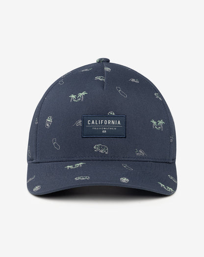 Sausalito Snapback Hat Blue Nights | Travis Mathew