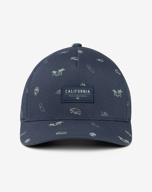 Sausalito Snapback Hat Blue Nights | Travis Mathew