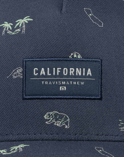 Sausalito Snapback Hat Blue Nights | Travis Mathew