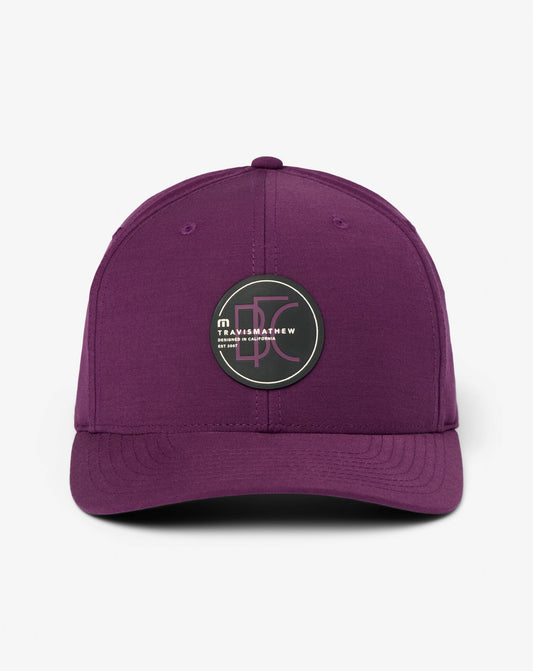 Burnley Always The Optimist Snapback Hat Claret | Travis Mathew
