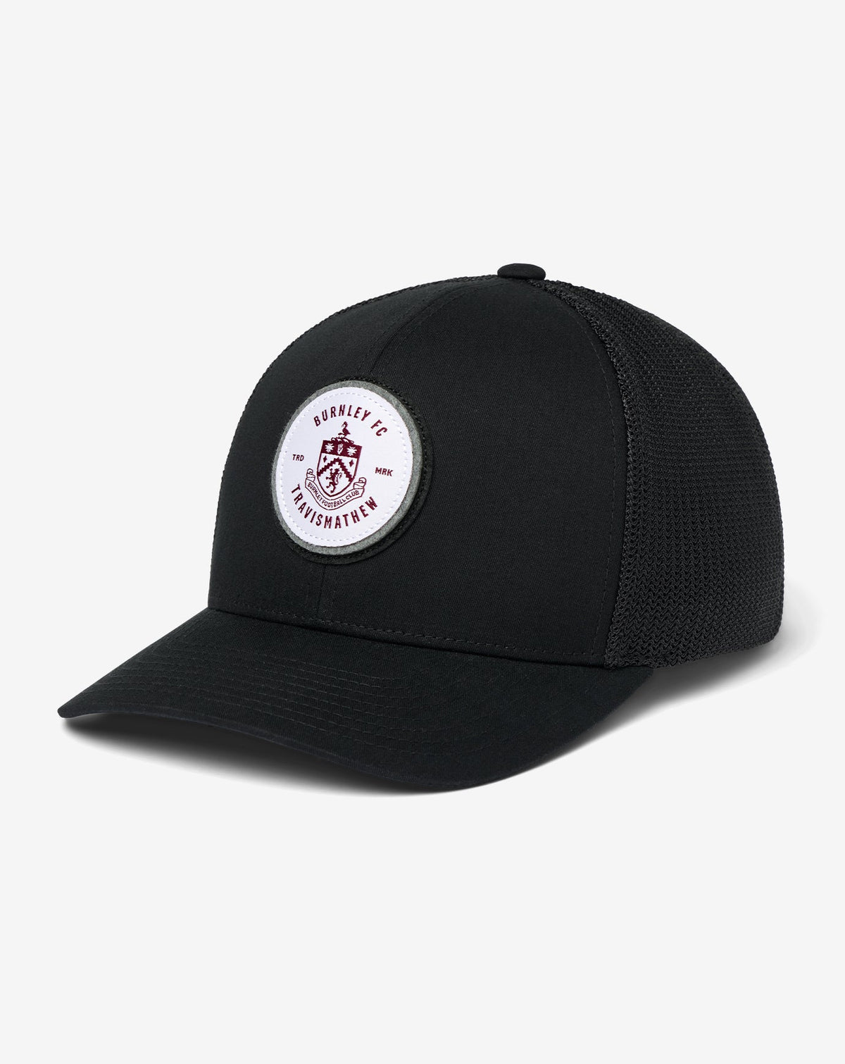 Burnley Shorthanded Snapback Hat Black | Travis Mathew