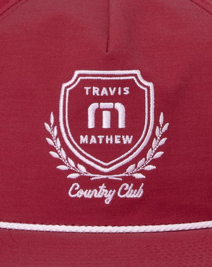 Local Favorite Snapback Hat Red | Travis Mathew