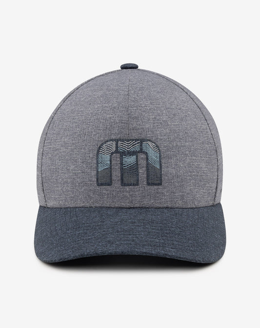 Non Negotiable Snapback Hat Heather Quiet Shade | Travis Mathew