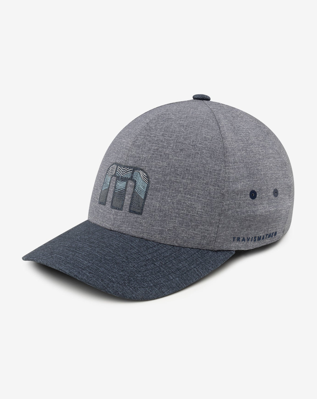 Non Negotiable Snapback Hat Heather Quiet Shade | Travis Mathew