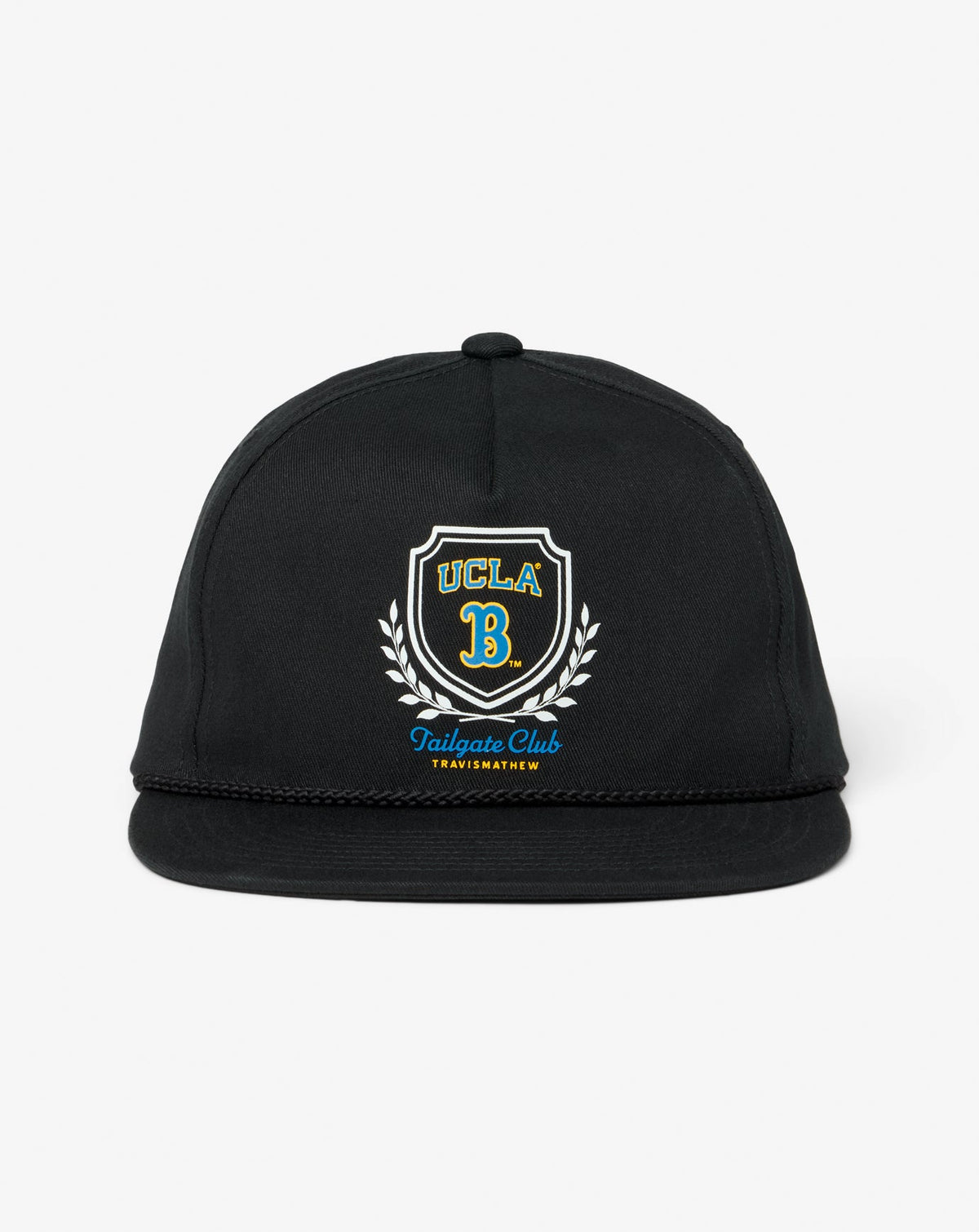 UCLA Stadium Snapback Hat Black | Travis Mathew